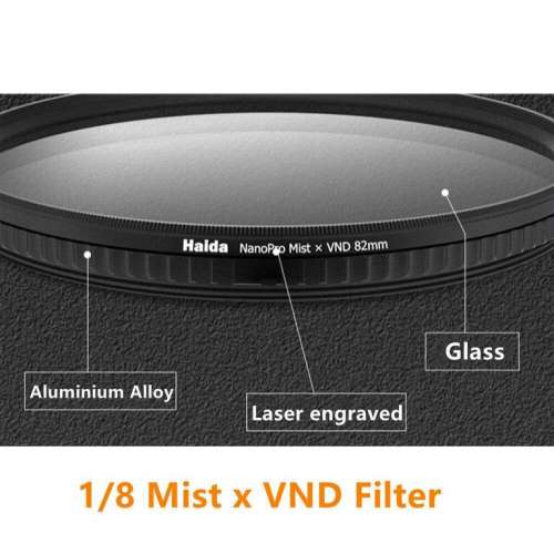 Mist Black Variable ND Filter 1/8 For Tamron AF11-18mmDi-II F4.5-5.6 黑柔焦連...