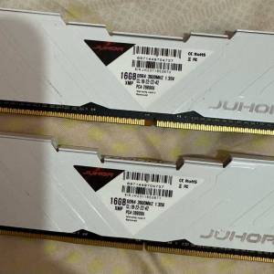 JUHOR 玖合 DDR4 32GB (16GB x 2) 3600 MHz