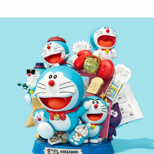 香港多啦A梦巡迴特展100% 限量版雕塑 Doraemon GK 模型（全球限量300個）