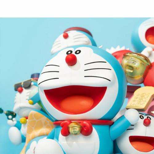 香港多啦A梦巡迴特展100% 限量版雕塑 Doraemon GK 模型（全球限量300個）