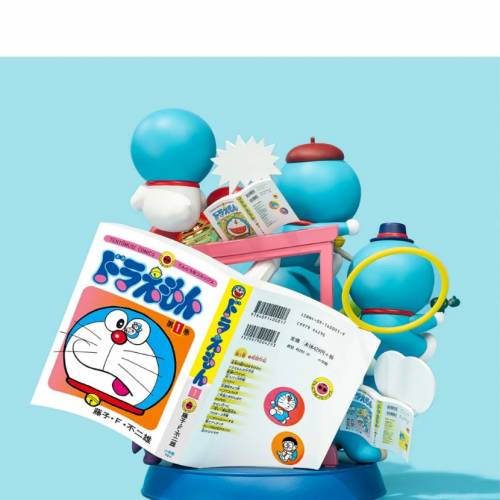 香港多啦A梦巡迴特展100% 限量版雕塑 Doraemon GK 模型（全球限量300個）