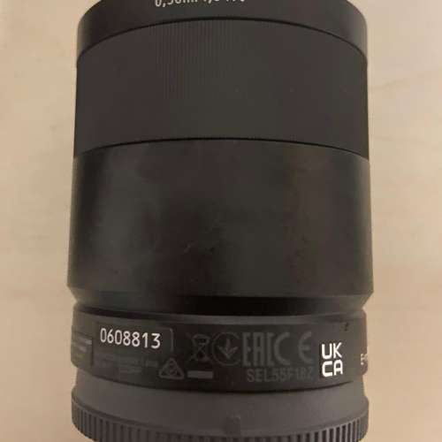 SONY 索尼Sonnar T* FE 55mm F1.8 ZA 鏡頭 99% New