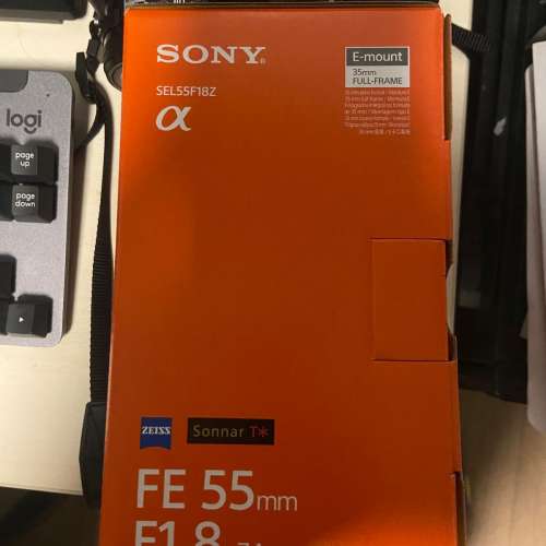 SONY 索尼Sonnar T* FE 55mm F1.8 ZA 鏡頭 99% New