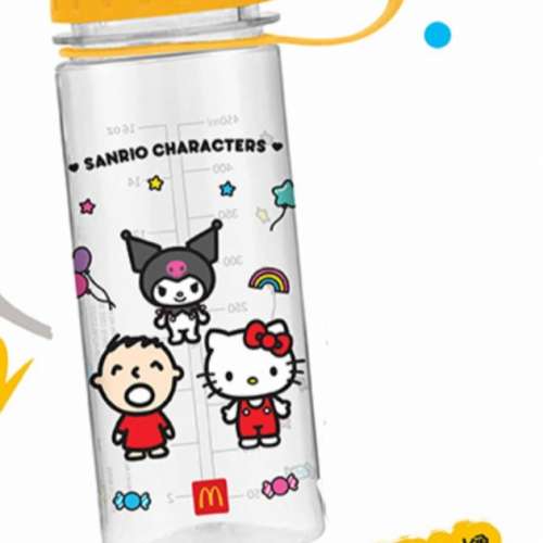 Sanrio Characters 得意水樽 參考價 $90