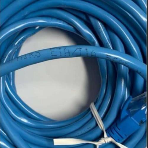 （半價平售）優質電腦上網線，長10公尺。38元平售給需要人士。