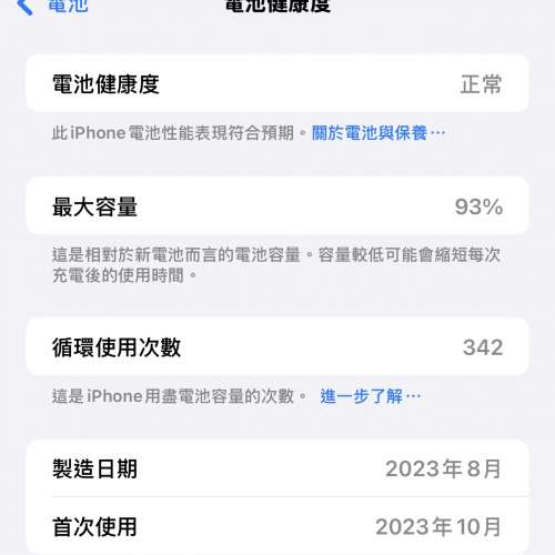 98 % new iPhone 15 Pro max 256g