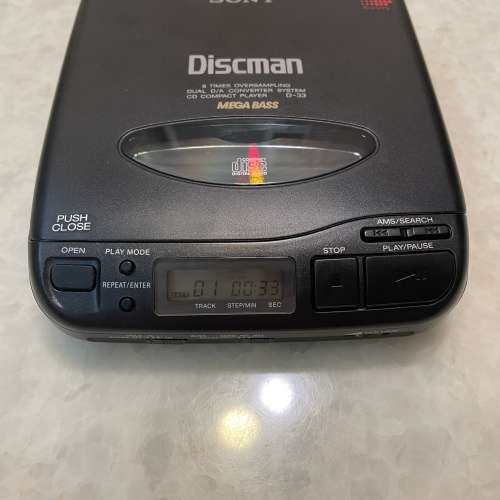 sony d-33 discman walkman cd player 全正常