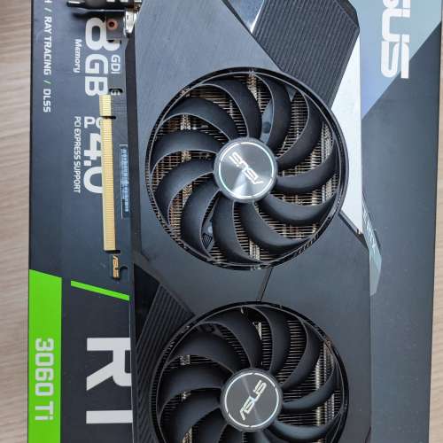 ASUS DUAL GeForce RTX 3060 Ti O8G V2 OC Edition LHR