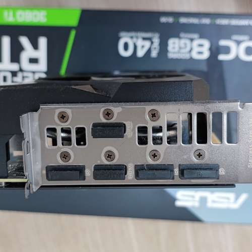 ASUS DUAL GeForce RTX 3060 Ti O8G V2 OC Edition LHR