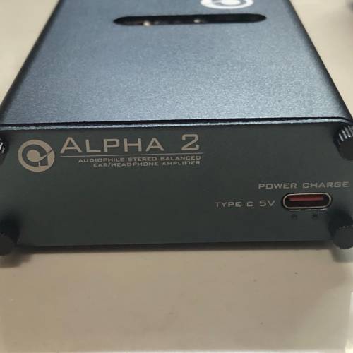 Alpha 2Tube Headphone AMP(便攜4.4mm真空管耳擴）