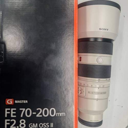 (買左一星期,全新咁濟)Sony 70-200mm f2.8 GMii