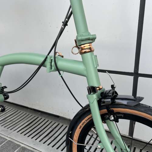 特價 Ruhm rc 7speed C剎 M把 鉻鉬鋼 折叠車 送前後蛙燈 叮叮