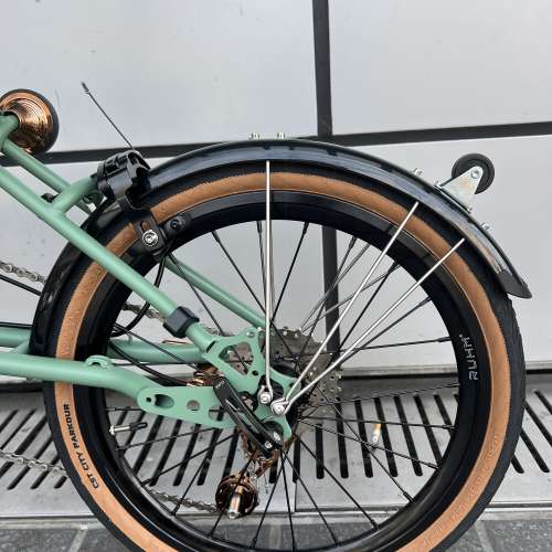 特價 Ruhm rc 7speed C剎 M把 鉻鉬鋼 折叠車 送前後蛙燈 叮叮