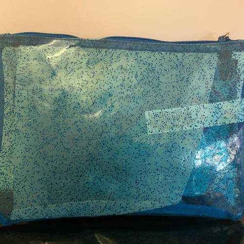 Stitch萬用袋(阿金拉鏈扣)配洗面頭箍