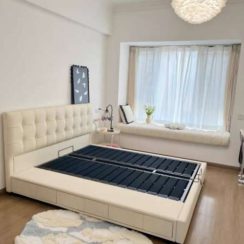 實木液壓床 單人 雙人