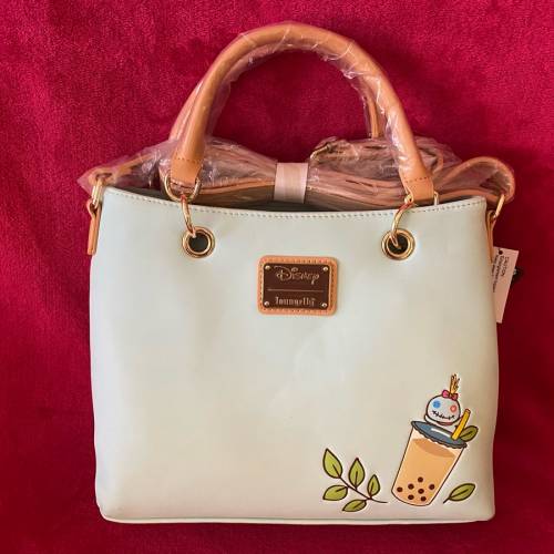 史迪仔珍珠奶茶款斜孭袋(絕版)