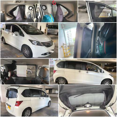 Freed 全車磁石濾光窗網太陽擋