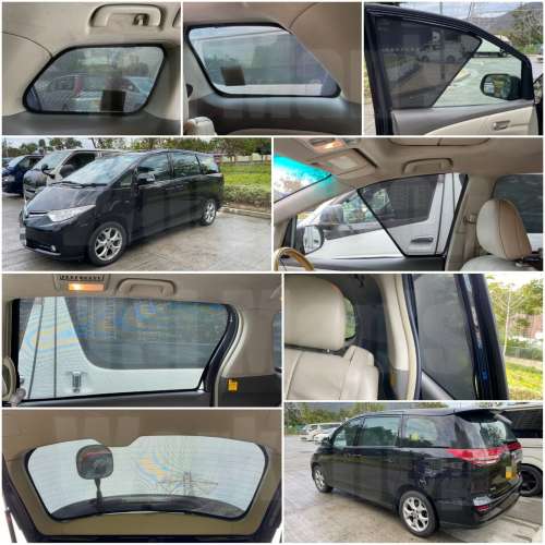 大霸王Previa Estima全車磁石濾光窗網太陽擋