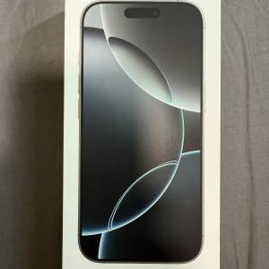 iPhone 16 Pro  (白色，256G，港行，99.99%New)