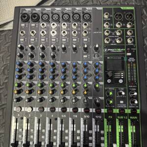 Mackie ProFX12v3+ analog mixer 混音器 連原裝盒