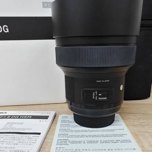 SIGMA 適馬 14mm F1.8 DG HSM Art 超廣角定焦鏡頭 nikon F 全套有盒99新