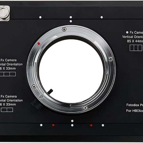 Hasselblad XCD Mount Mirrorless Digital Camera Back To Large Format 4x5