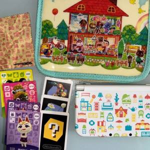 極罕有 New 3DS XL 動物森友會 快樂之家設計師 限定主機，上 IPS Mon 極新美品 絕版...