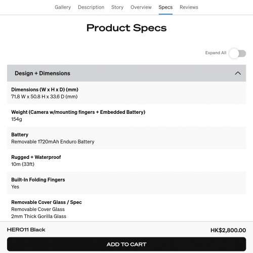 GoPro Hero 11 Black Camera