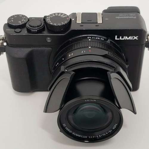 Panasonic LX100 黑色 數碼相機 (DMC-LX100 第 1 代 DC ) - 只有 英文顯示 English...