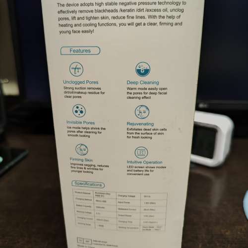 XPREEN XPRE129 冷䁔吸黑頭粉刺機