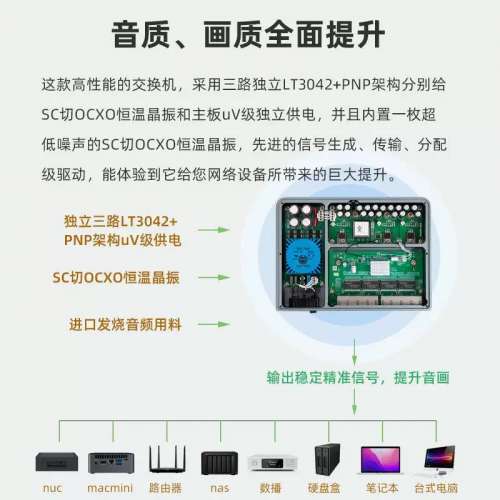 老虎魚 SW-8 LAN Switch