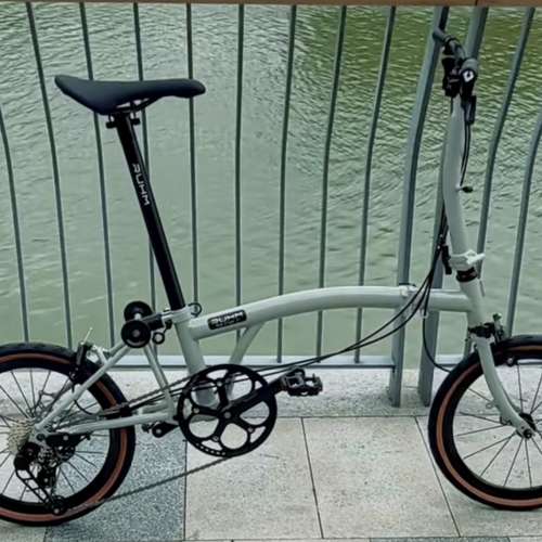 2024 新款 RUHM C7 7速 鉻鉬鋼折叠車 送前後蛙燈叮叮