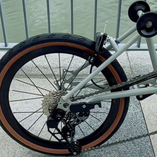 2024 新款 RUHM C7 7速 鉻鉬鋼折叠車 送前後蛙燈叮叮