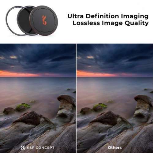 K&F Concept Quick Swap System Nano X Series MRC ND64 Magnetic Lens - 67mm