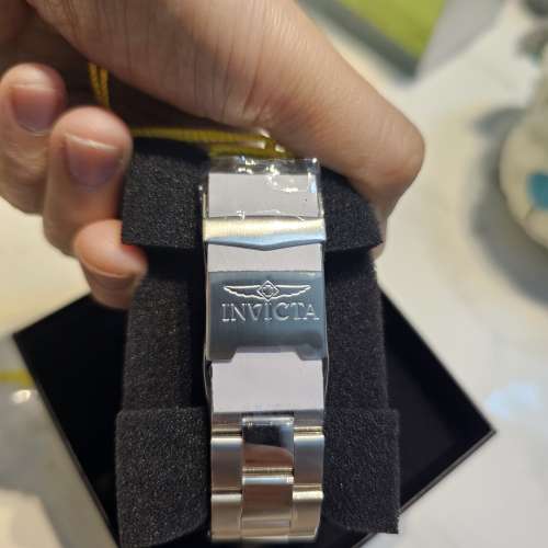 全新Invicta 冰藍面 42mm 左把的NH35A自動機械錶