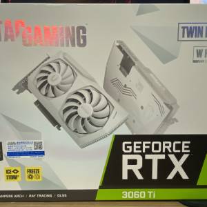 Zotac RTX 3060ti 8gb GDDR6X Twin Edge White (2年保)