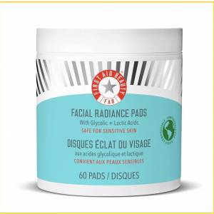 FIRST AID BEAUTY COMPOSTABLE FACIAL RADIANCE PADS 60PCS 柔膚提亮去角質潔膚 60片