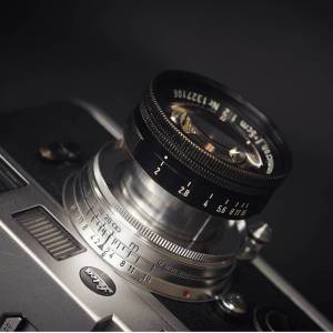 Leica Summicron 50mm F2 v1 collapsible (Kanto repaint)
