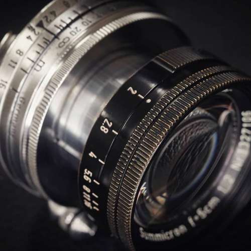 Leica Summicron 50mm F2 v1 collapsible (Kanto repaint)