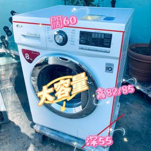LG 樂金 8kg 1400轉 大容量 洗衣機 WF-N1408MW 可飛頂 #二手電器 #清倉大減價 #最...