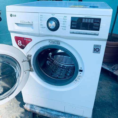 LG 樂金 8kg 1400轉 大容量 洗衣機 WF-N1408MW 可飛頂 #二手電器 #清倉大減價 #最...