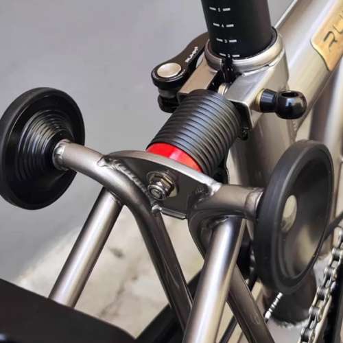 特價 新款 Ruhm DX7 speed  碟剎 鉻鉬鋼 折叠車 送前後蛙燈 叮叮