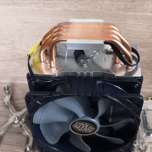 Intel® i3-9100F CPU + Cooler Master Hyper 212X CPU Cooler