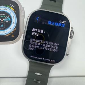 9成新 apple watch ultra 1 電池🔋93 ％