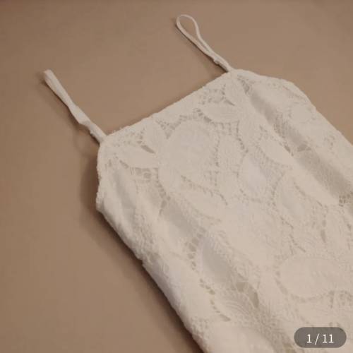 British Berry Eevee. Co 白色lace吊帶連身裙(原價$468)