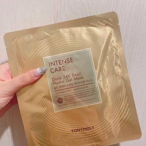 Tonymoly 蝸牛全效修護24K純金水晶面膜