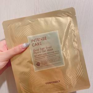 Tonymoly 蝸牛全效修護24K純金水晶面膜
