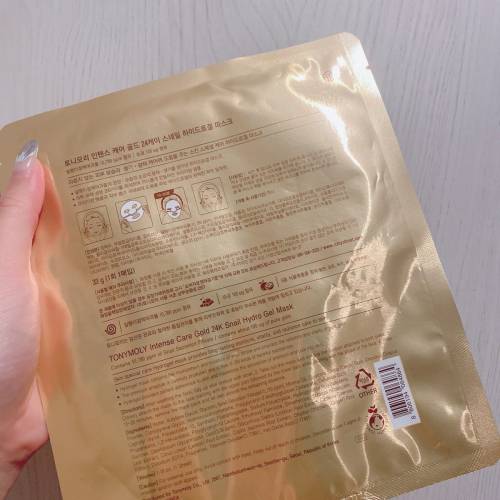 Tonymoly 蝸牛全效修護24K純金水晶面膜