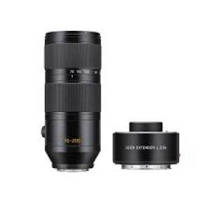 LEICA Vario-Elmarit-SL 70-200f/2.8 ASPH., black, LEICA Extender L 2,0x, black