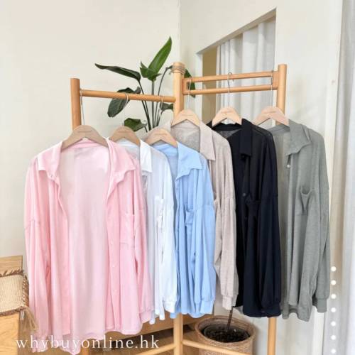 Whybuyonline 防曬綿綿薄外套 白色 軍綠色 (原價$239)